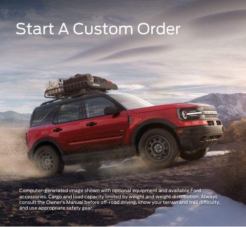 Start a custom order | Don's Ford in Utica NY