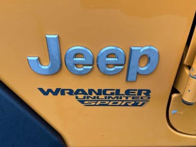 2018 Jeep Wrangler Unlimited Sport S 4x4