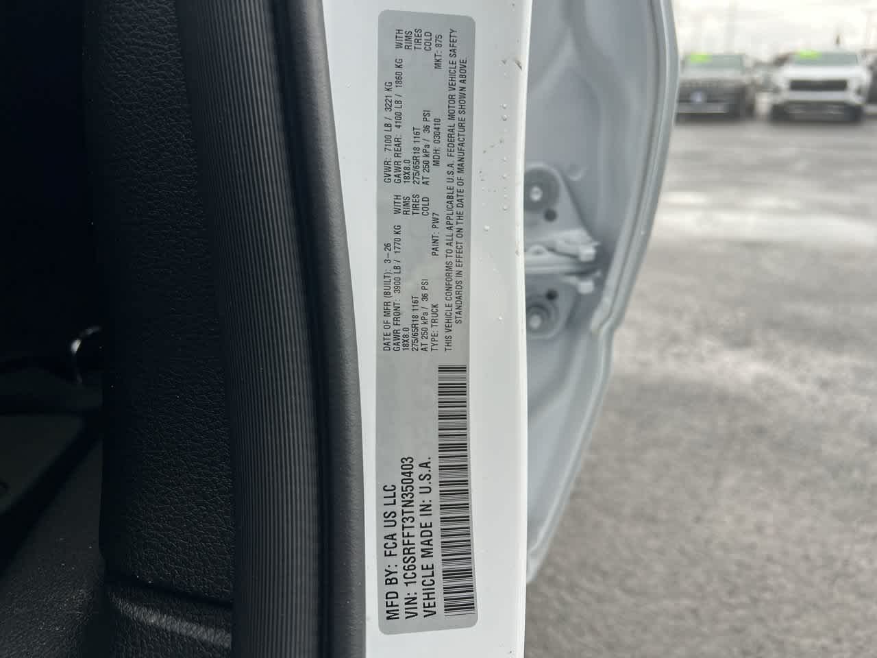 2026 RAM 1500 Big Horn