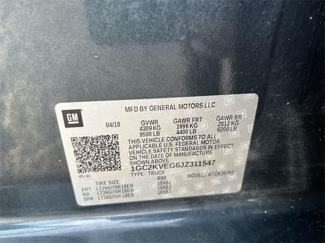 2018 Chevrolet Silverado 2500HD LT