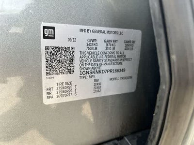 2023 Chevrolet Tahoe 4WD LT