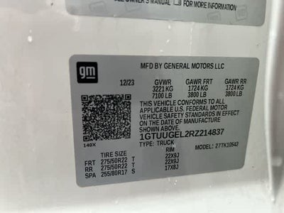 2024 GMC Sierra 1500 4WD Crew Cab Short Box Denali