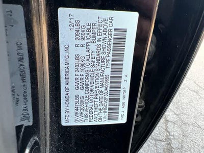 2018 Honda Accord Sport 2.0T