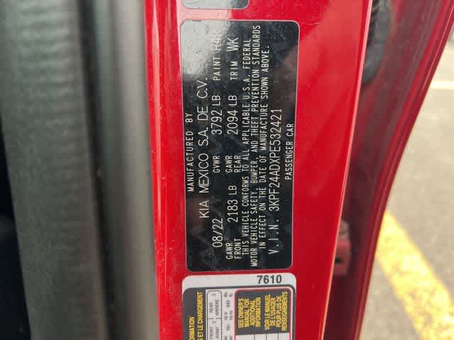 2023 Kia Forte LXS