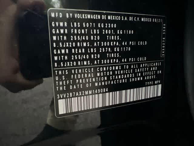 2021 Volkswagen Tiguan 2.0T SE R-Line Black