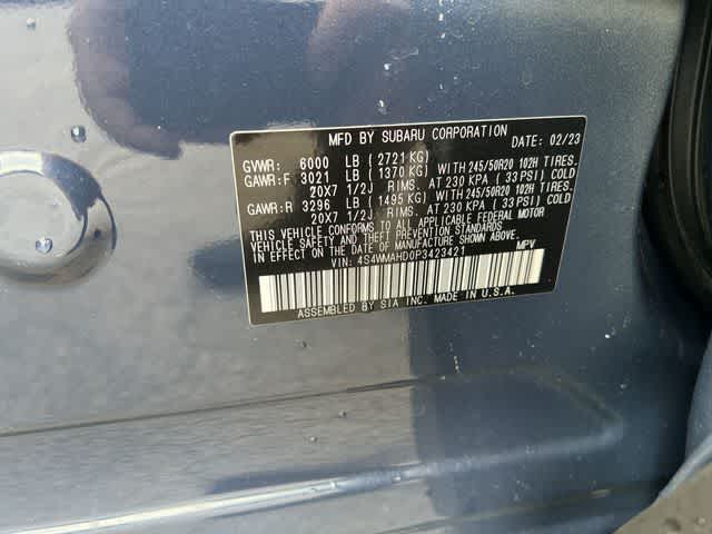 2023 Subaru Ascent Onyx Edition 7-Passenger