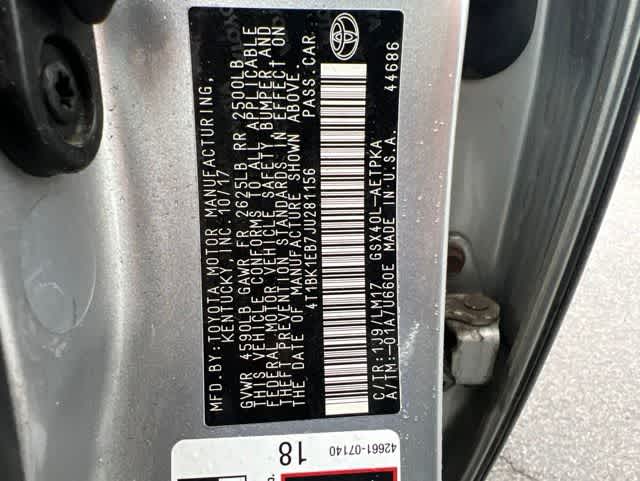 2018 Toyota Avalon Limited