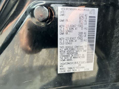 2015 Nissan Rogue SV