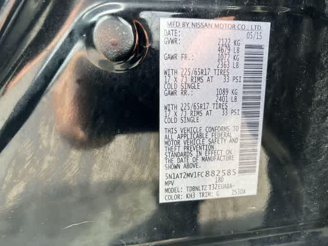 2015 Nissan Rogue SV