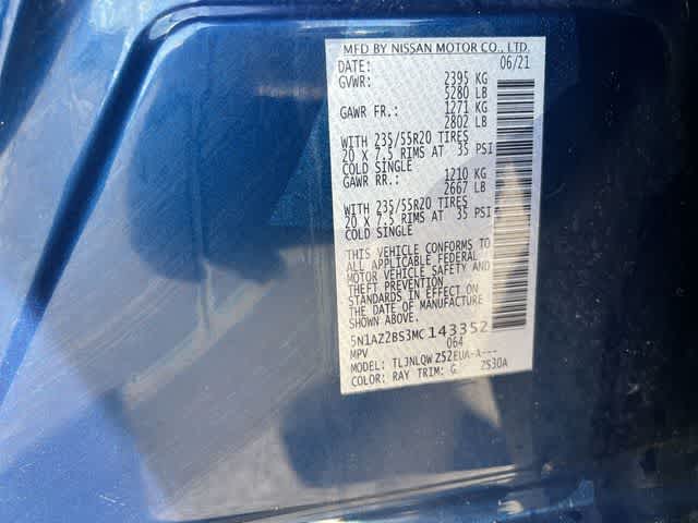 2021 Nissan Murano SV Intelligent AWD