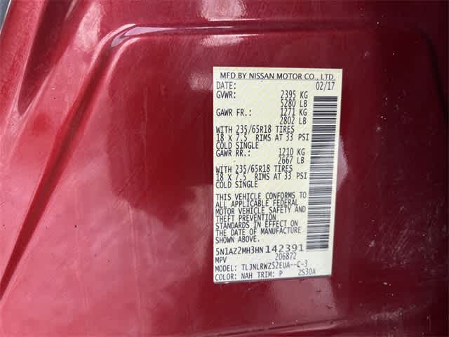 2017 Nissan Murano SL