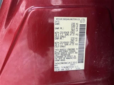 2017 Nissan Murano SL