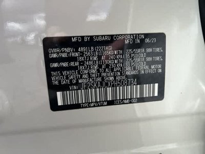 2023 Subaru Forester Sport