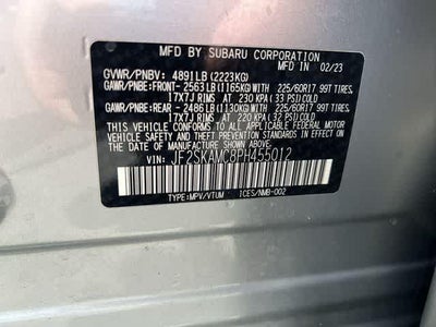 2023 Subaru Forester Wilderness