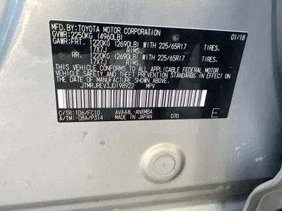 2018 Toyota RAV4 Hybrid XLE
