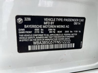 2015 BMW 328i xDrive