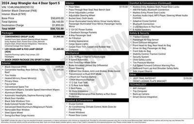 2024 Jeep Wrangler Sport S 4xe