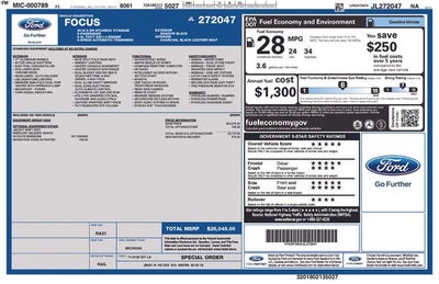 2018 Ford Focus Titanium