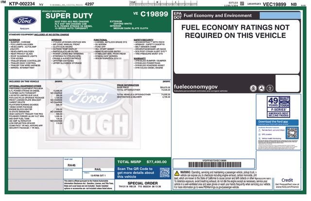 2027 Ford F-550SD XLT DRW