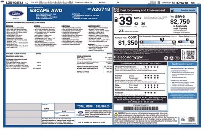 2025 Ford Escape Hybrid Platinum