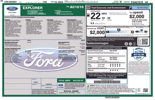 2023 Ford Explorer XLT