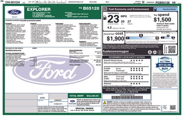 2023 Ford Explorer XLT