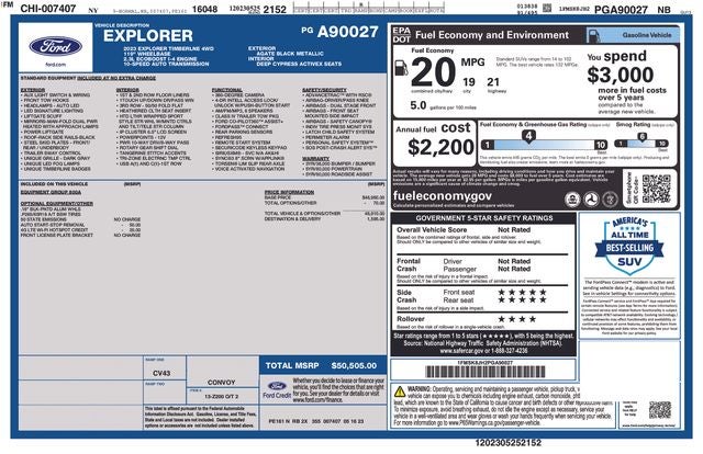 2023 Ford Explorer Timberline