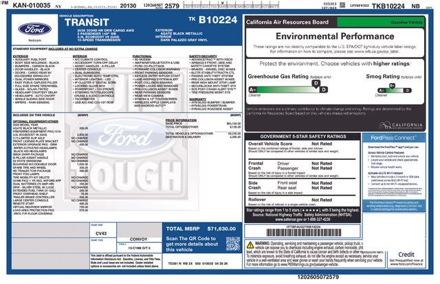 2026 Ford Transit-350 Base