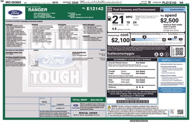 2023 Ford Ranger XLT