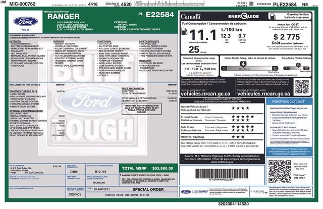 2023 Ford Ranger XL