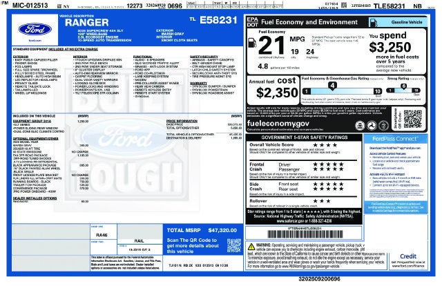 2026 Ford Ranger XLT