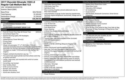 2017 Chevrolet Silverado 1500 LS
