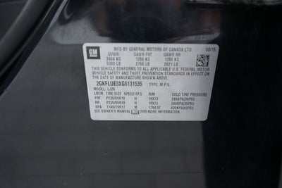 2016 GMC Terrain SLT