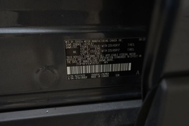 2020 Toyota RAV4 XLE