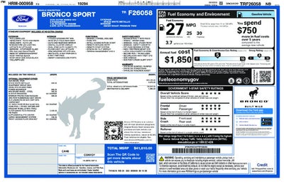 2026 Ford Bronco Sport Outer Banks
