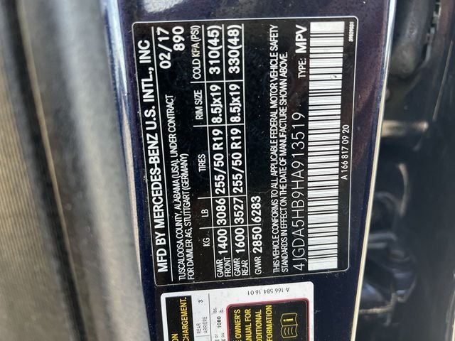 2017 Mercedes-Benz GLE GLE 350 4MATIC®