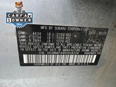 2024 Subaru Legacy Premium