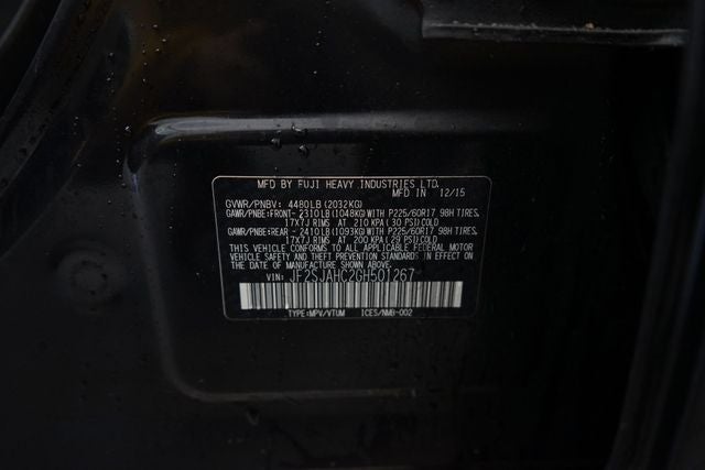 2016 Subaru Forester 2.5i Limited