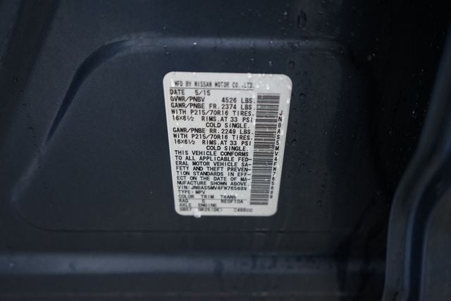 2015 Nissan Rogue Select S