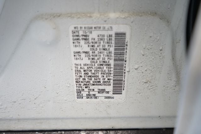 2019 Nissan Rogue SV