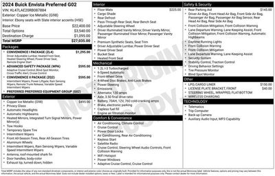 2024 Buick Envista Preferred