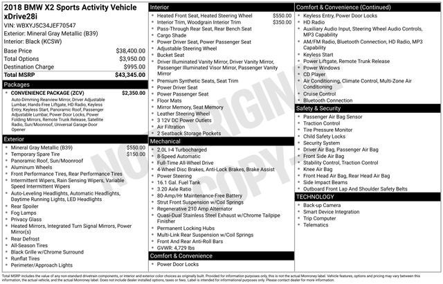 2018 BMW X2 xDrive28i