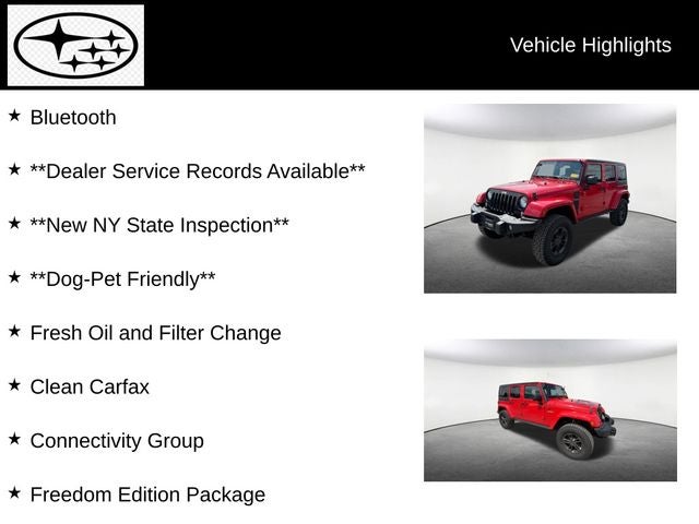 2018 Jeep Wrangler JK Unlimited Sport