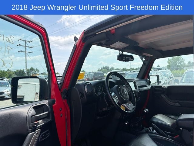 2018 Jeep Wrangler JK Unlimited Sport