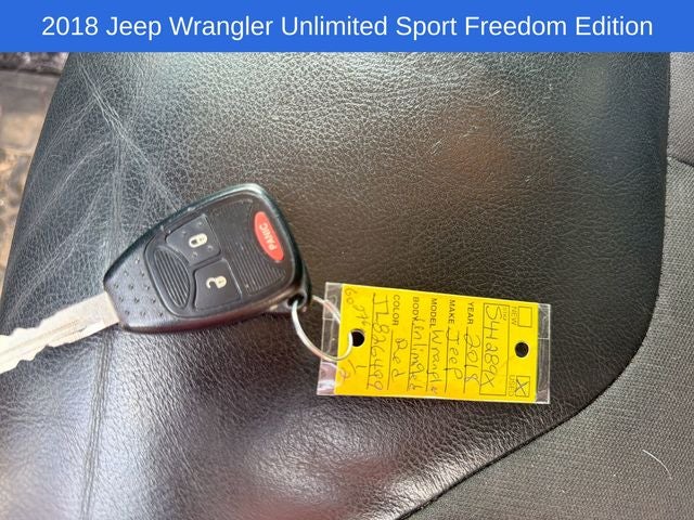 2018 Jeep Wrangler JK Unlimited Sport