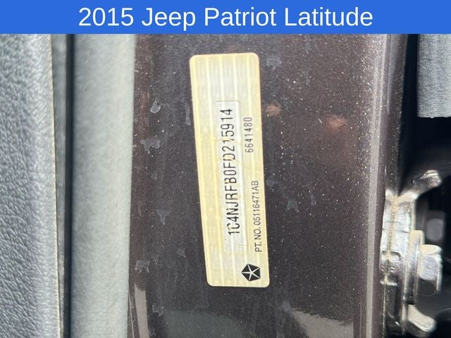 2015 Jeep Patriot Latitude