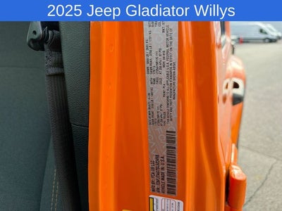 2025 Jeep Gladiator Willys