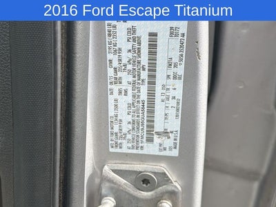 2016 Ford Escape Titanium