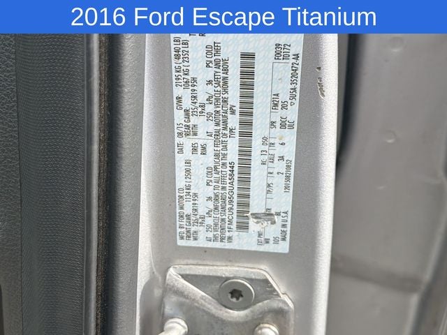 2016 Ford Escape Titanium