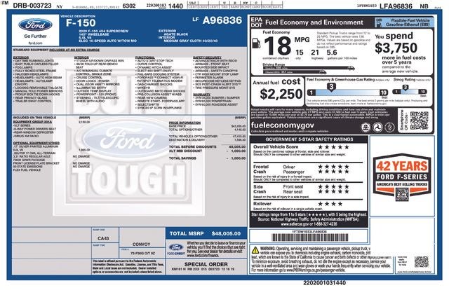 2020 Ford F-150 XLT